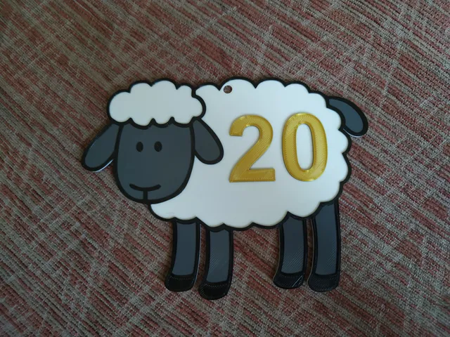 Sheep Birthday Present