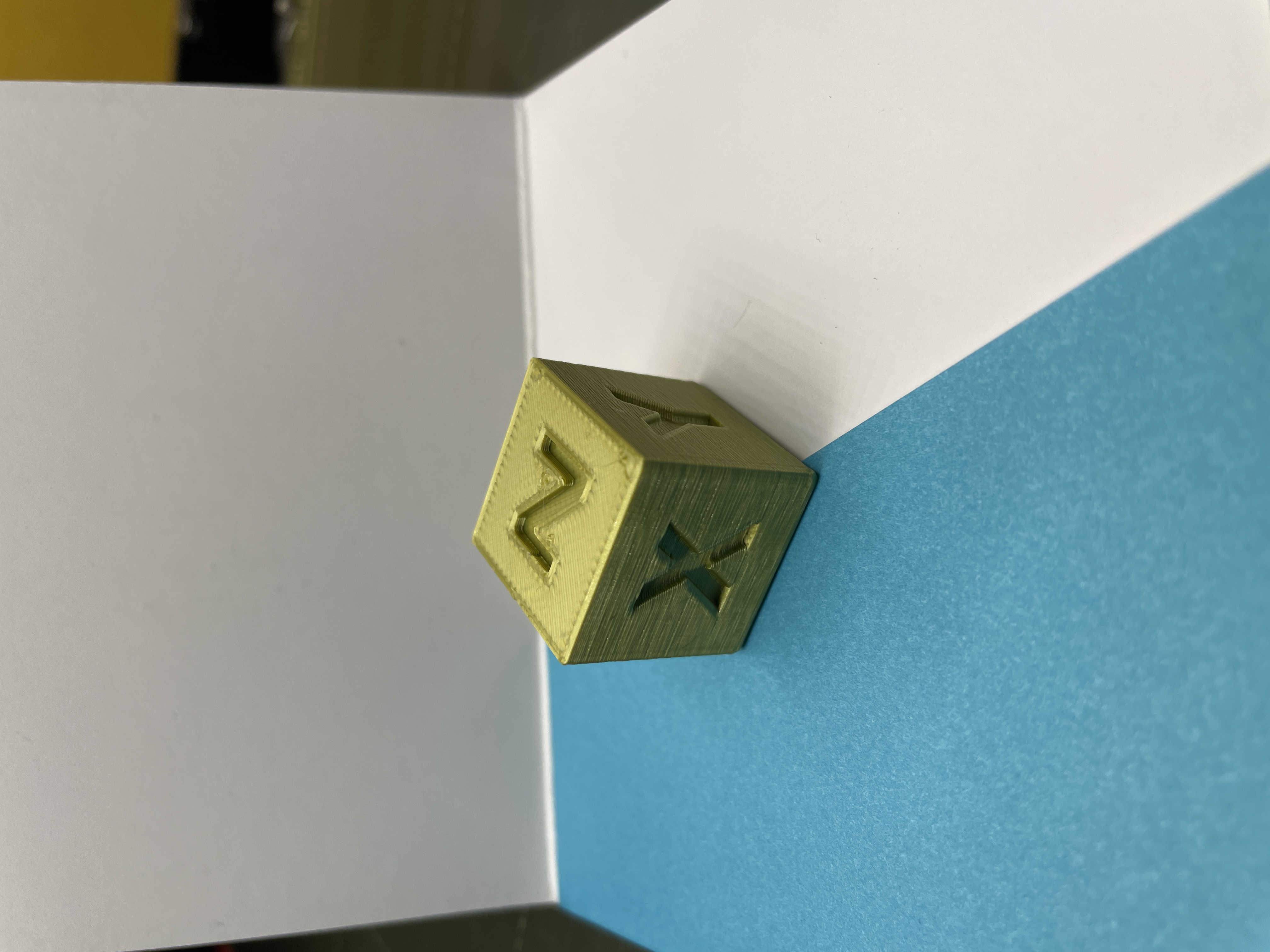 Calibration cube