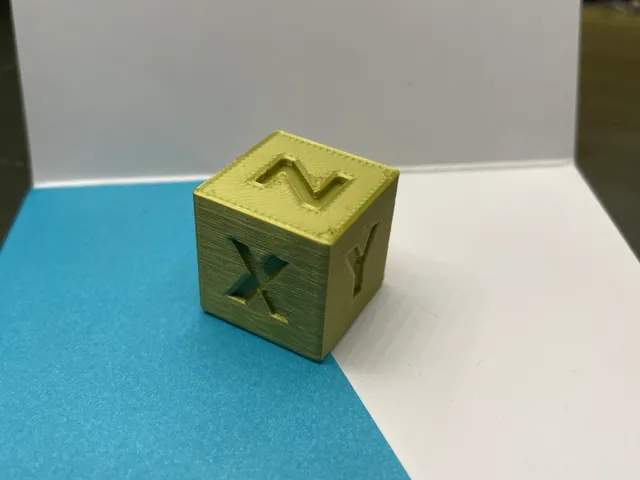 Calibration cube