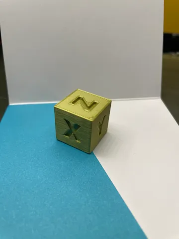 Calibration cube