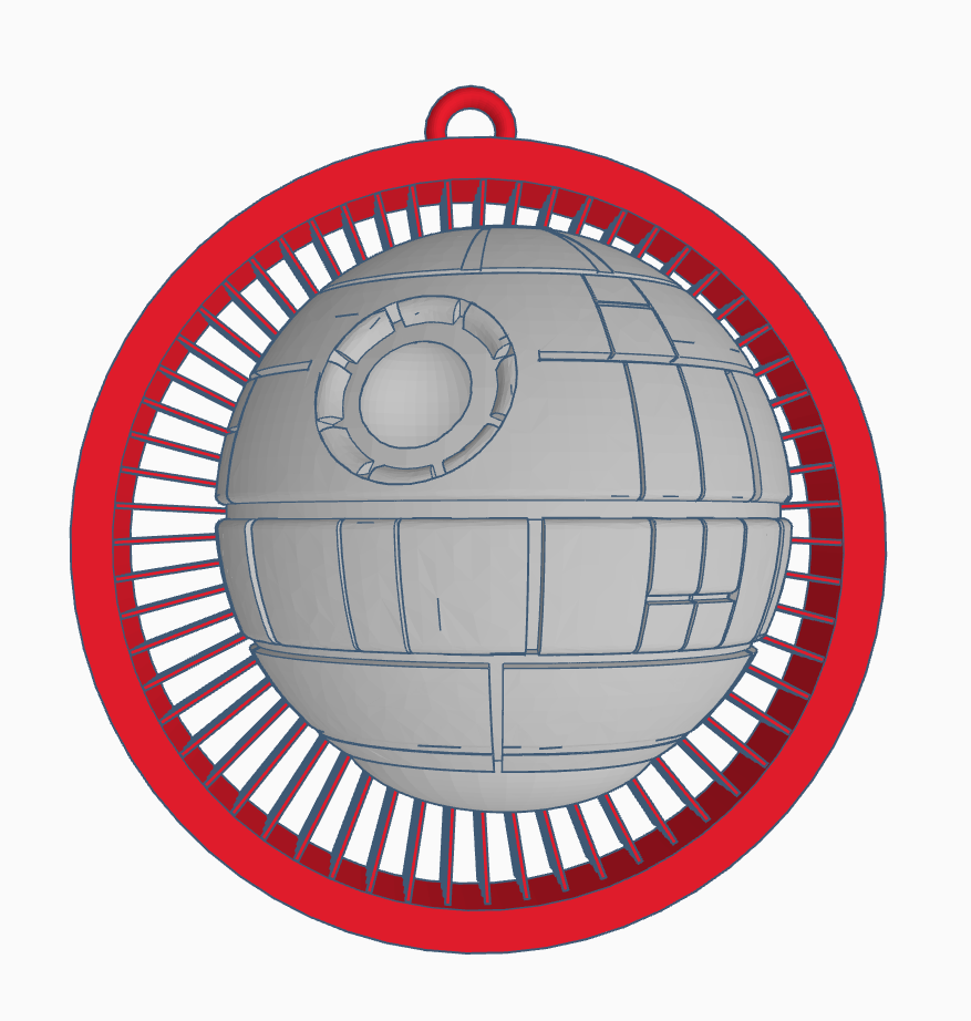 Christmas Ornament Death Star