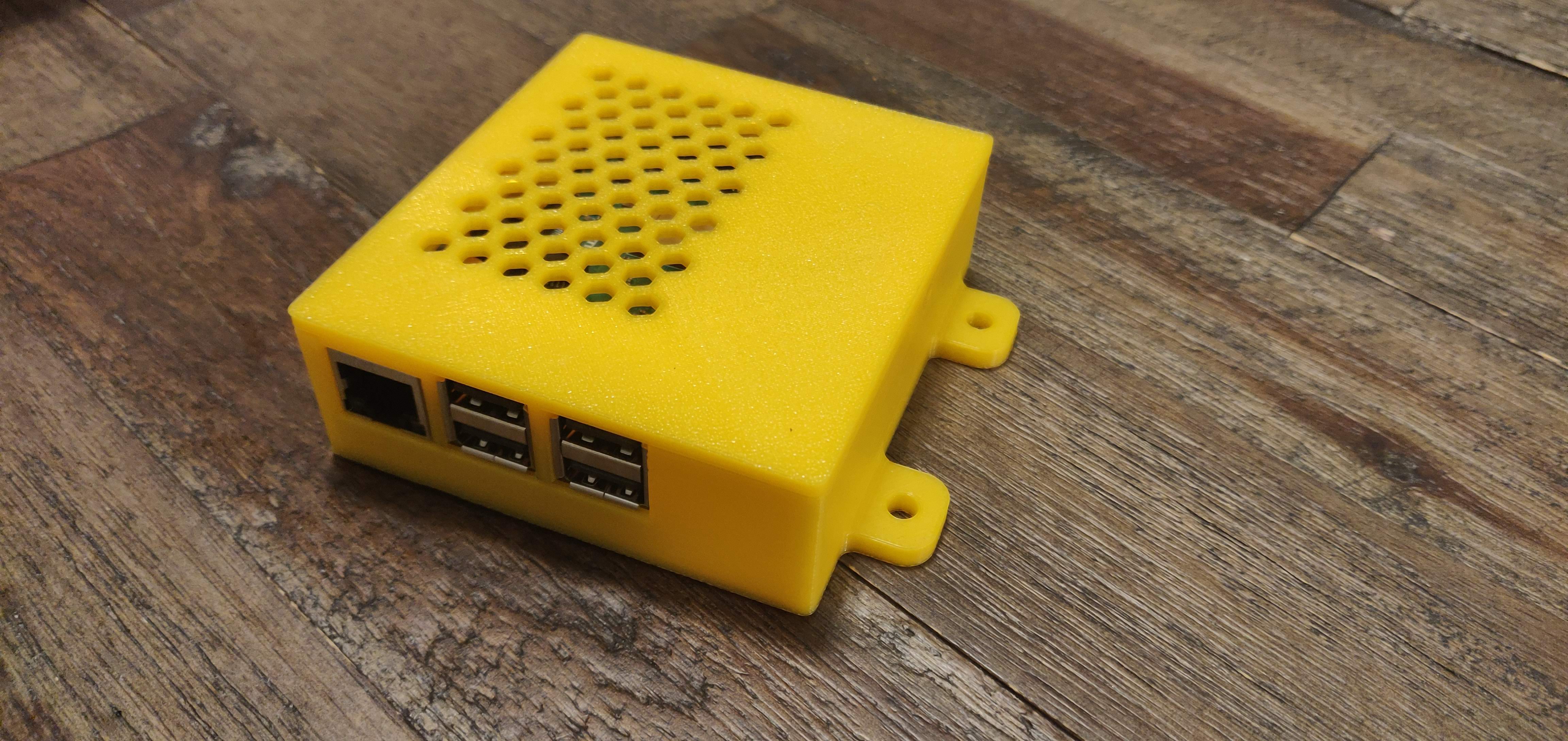 Raspberry Pi 3 Wall Mount Case