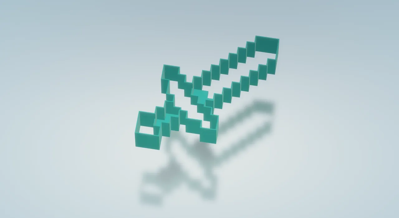 Minecraft Sword Cookie Cutter by PereElGran | Download free STL model ...