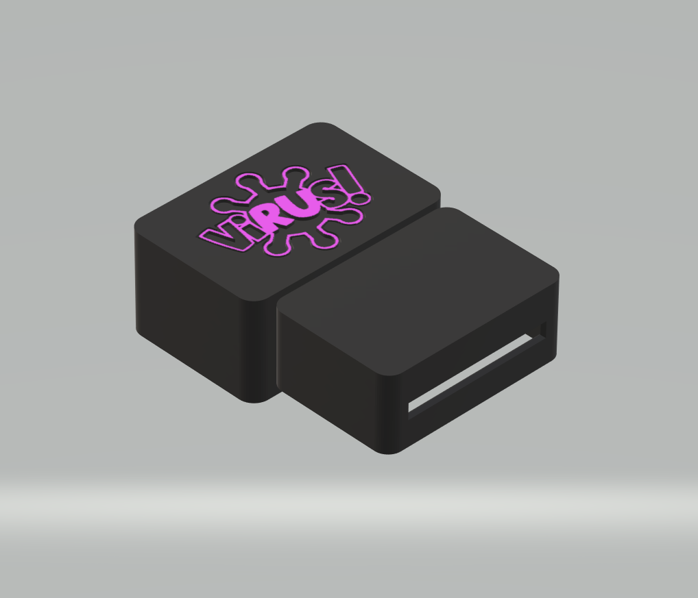 Virus Deck Box with Logo