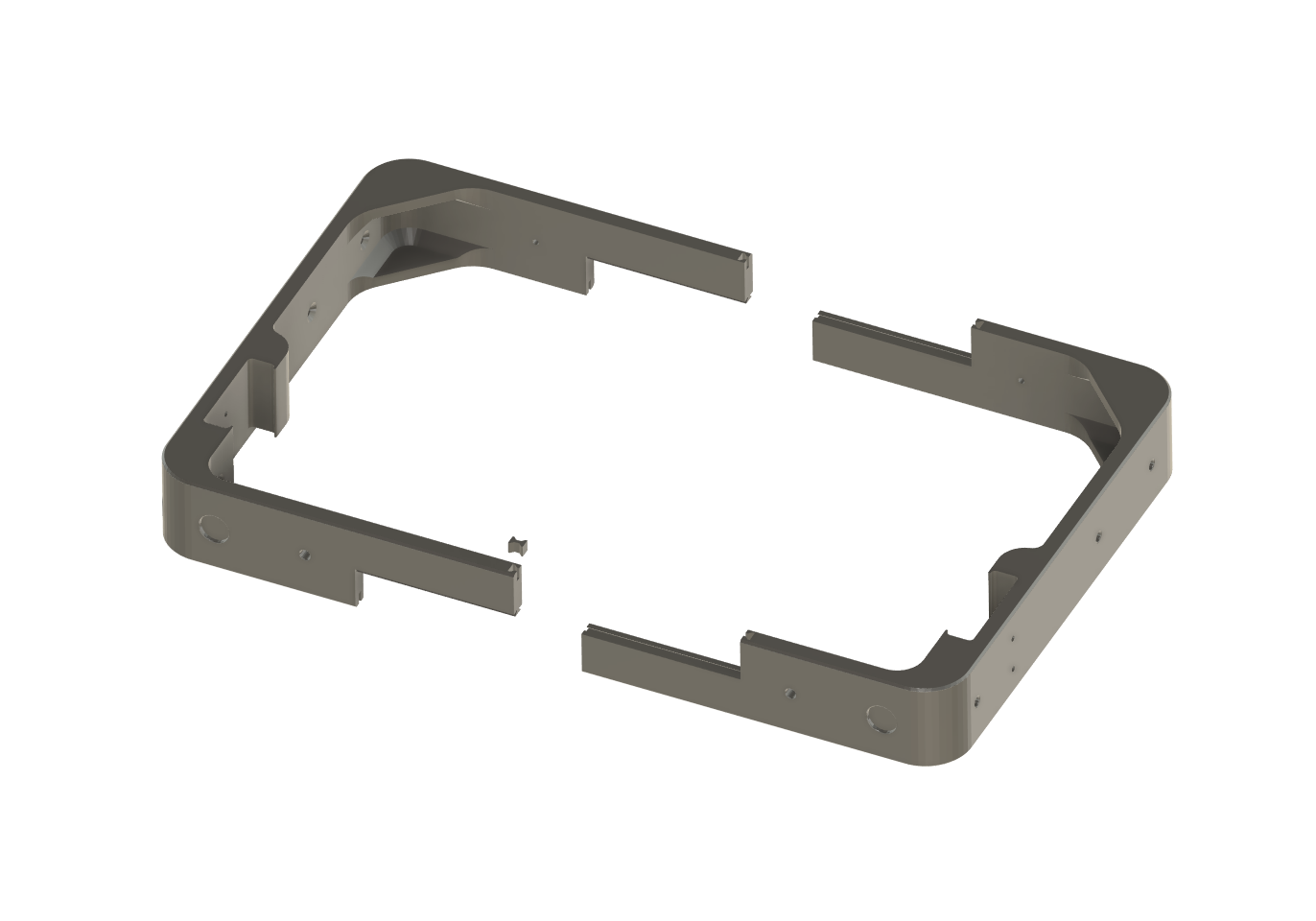 EU Version Frame for Smal Printers Bambu ore others (Screwless Connection*)