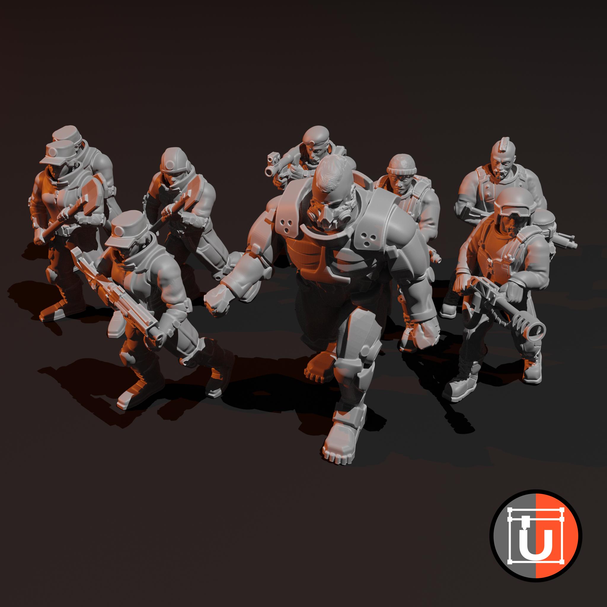 Rebel Guerrillas Army for Grimdark Future: Firefight