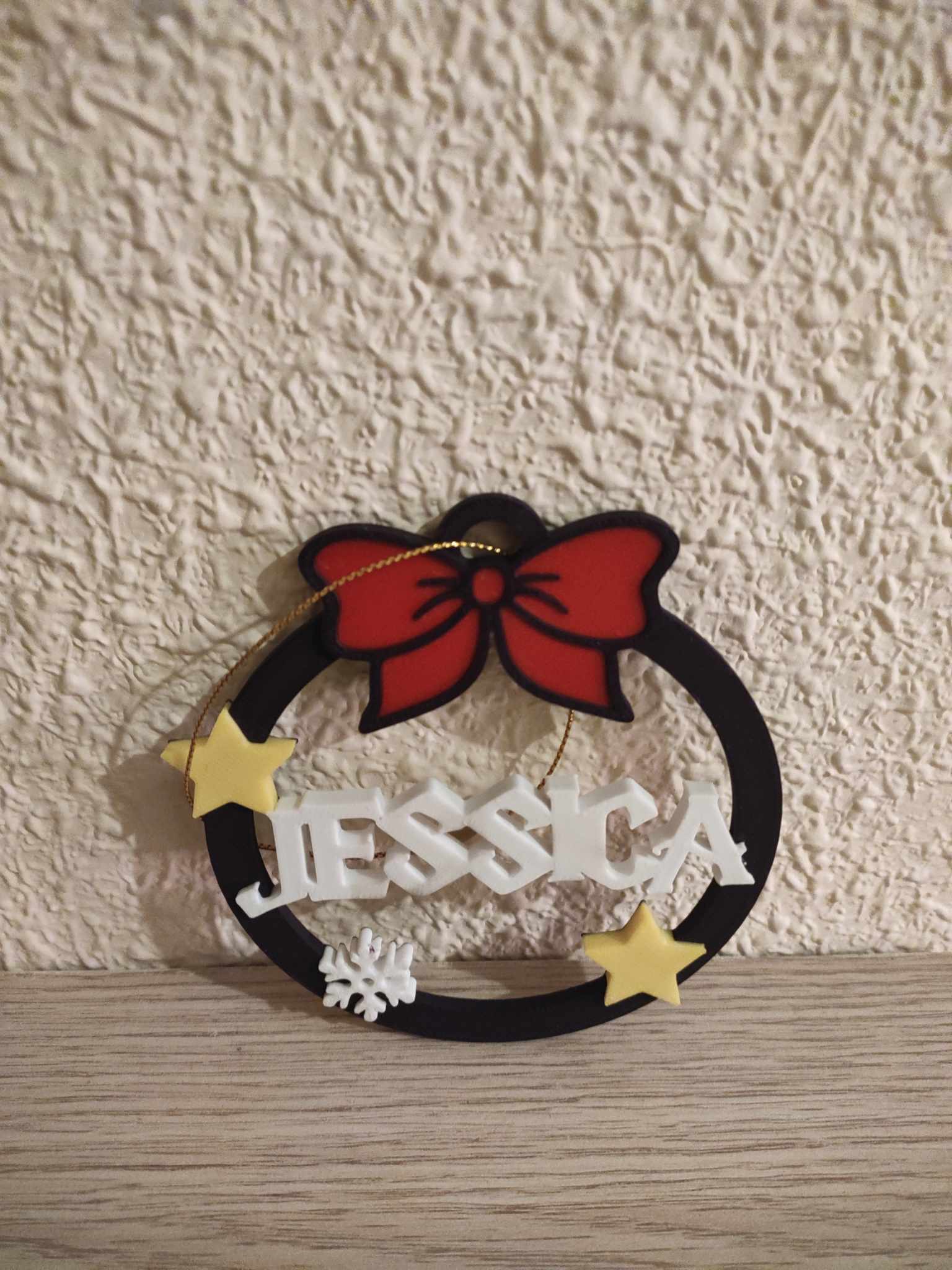 Bola de navidad personalizable