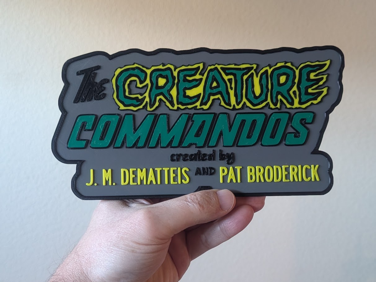 Miniatura 2 do modelo 3D The Creature Commandos - Created By...