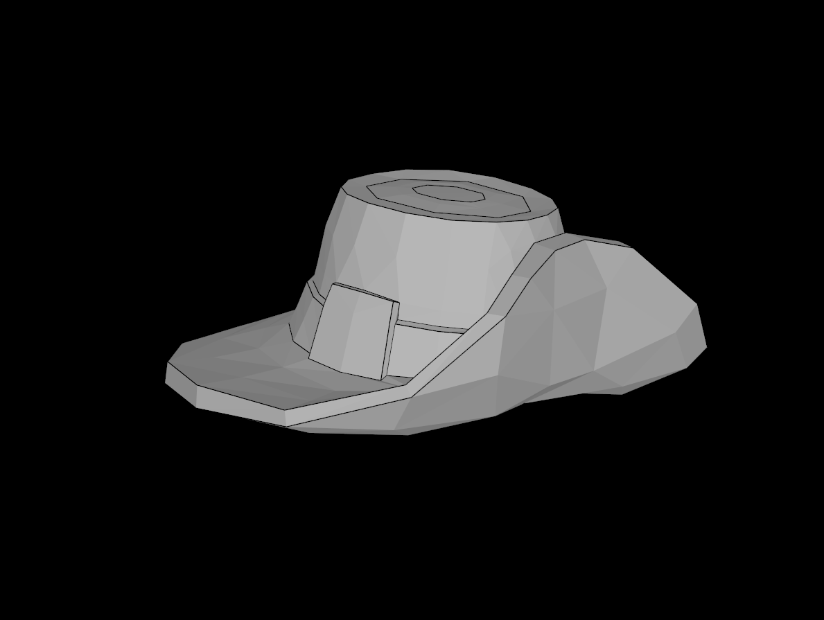 Lego Compatible (93554.dat) Minifig Headgear Hat Musketeer