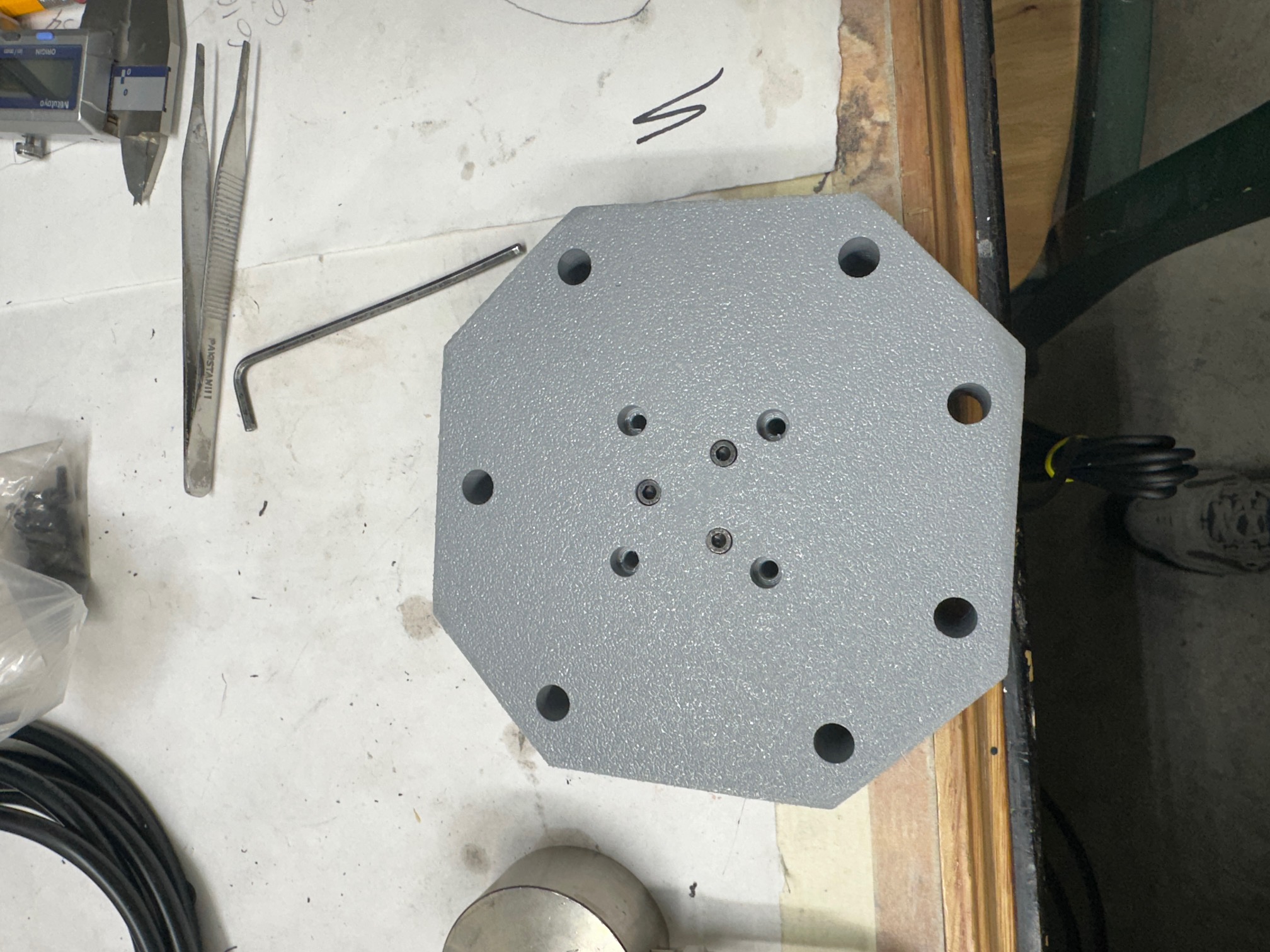 Miniatura 2 do modelo 3D Load cell mount