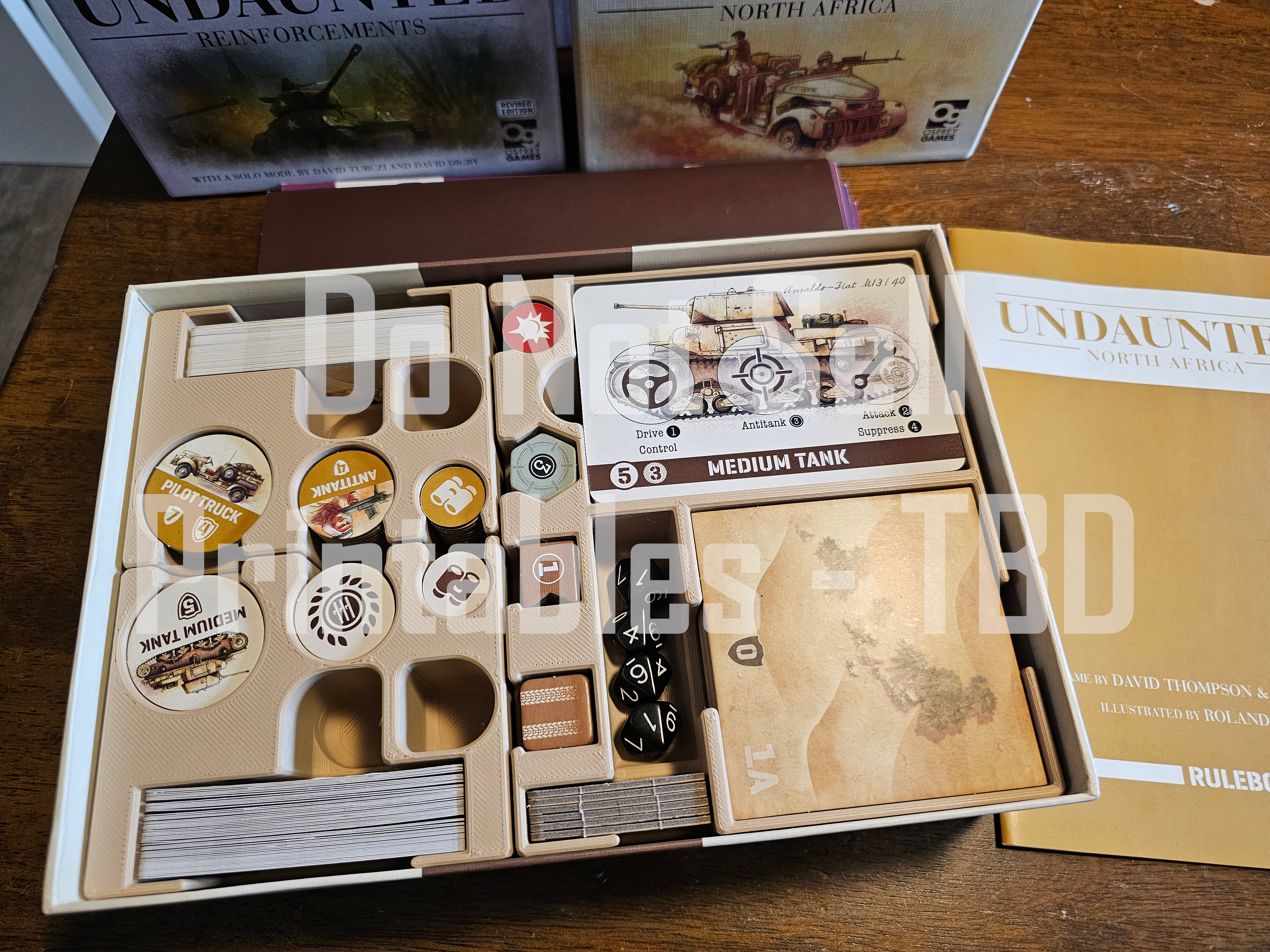 Undaunted North Africa / Reinforcements Insert