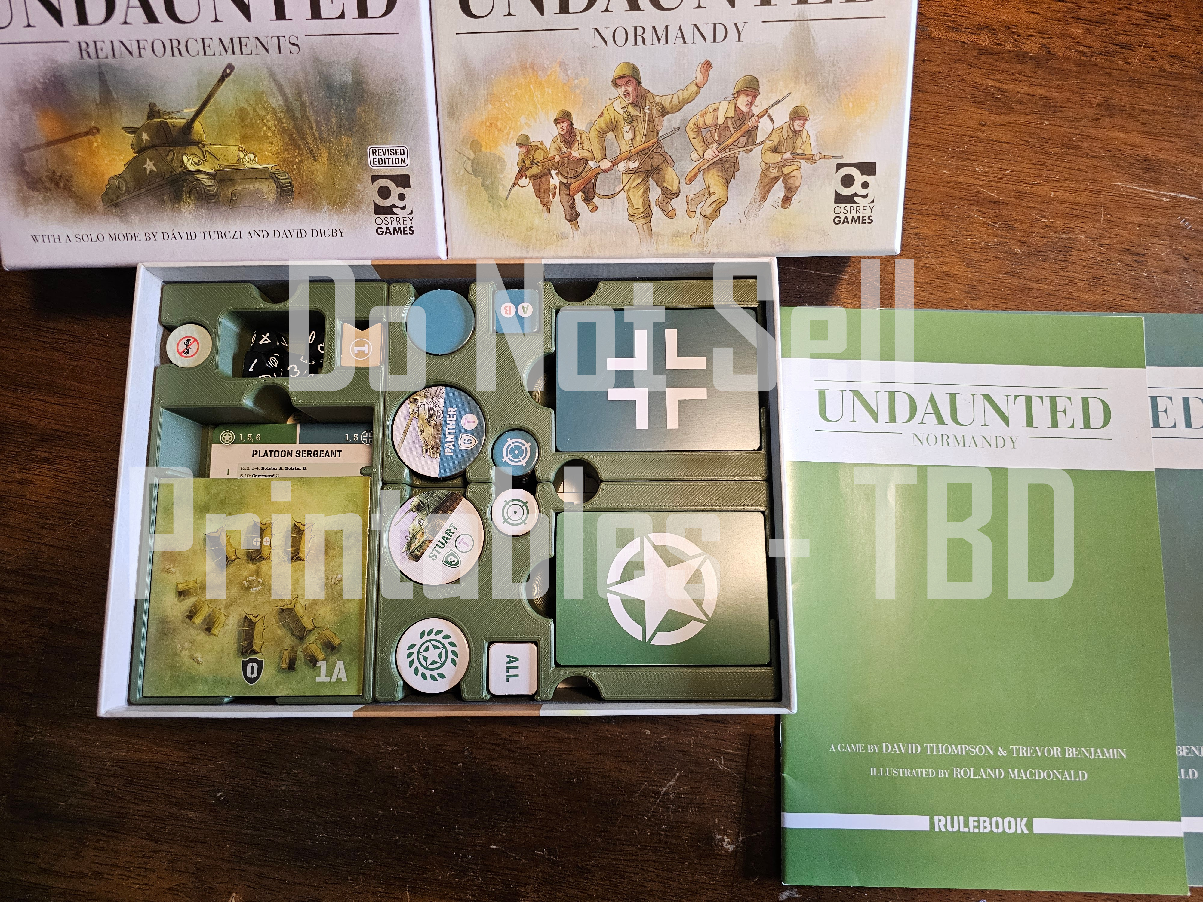 Undaunted Normandy / Reinforcements Insert