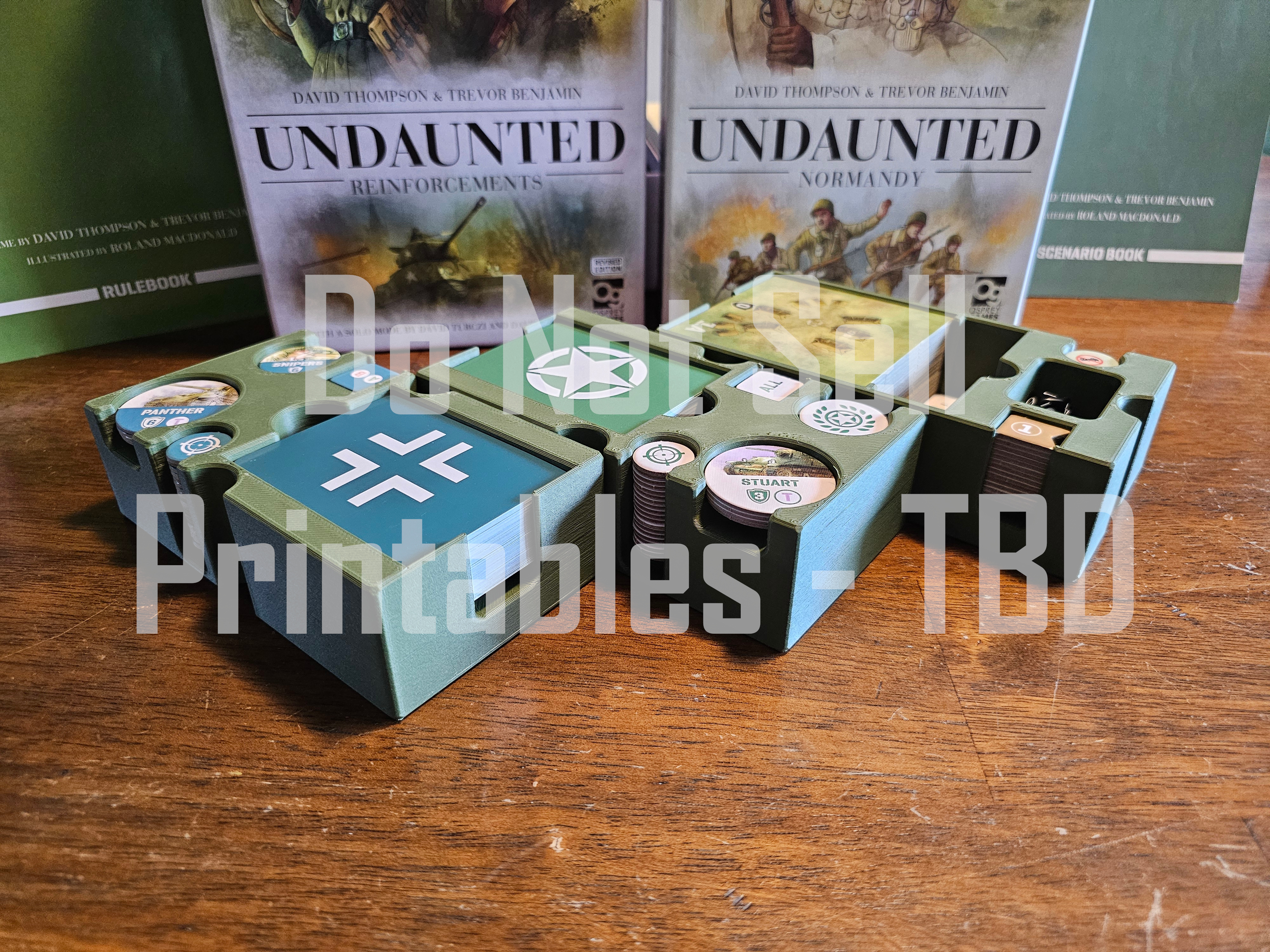 Miniatura 2 do modelo 3D Undaunted Normandy / Reinforcements Insert