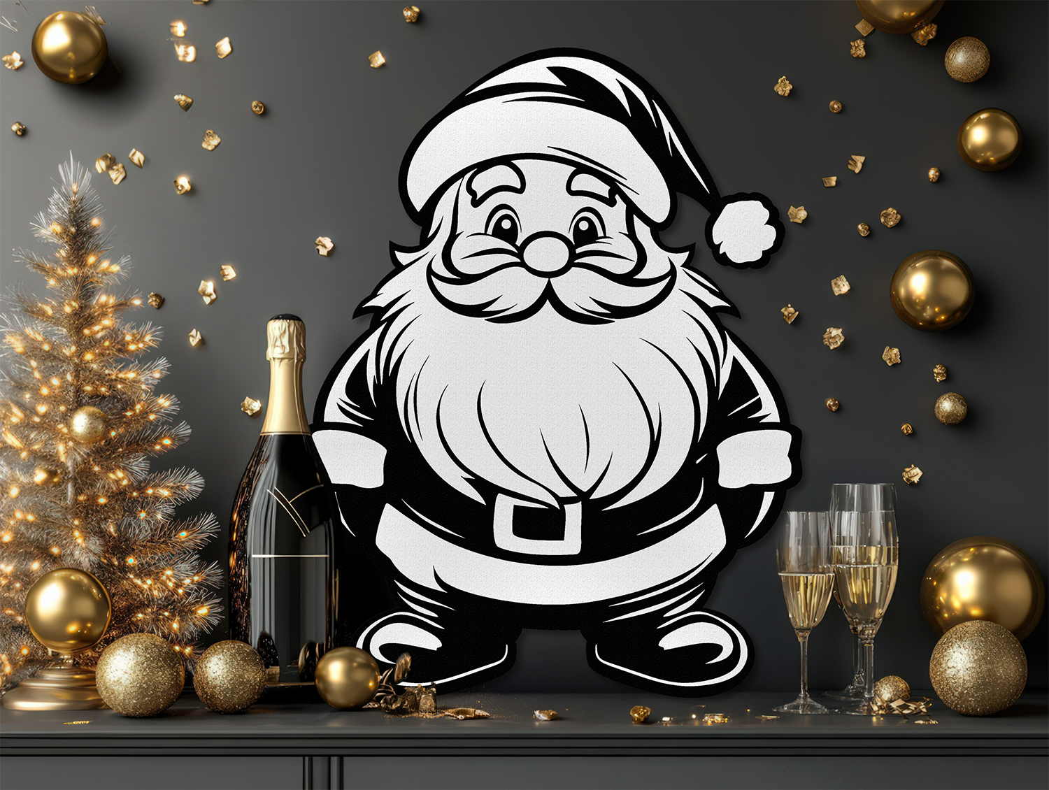 Santa Claus wall Decor