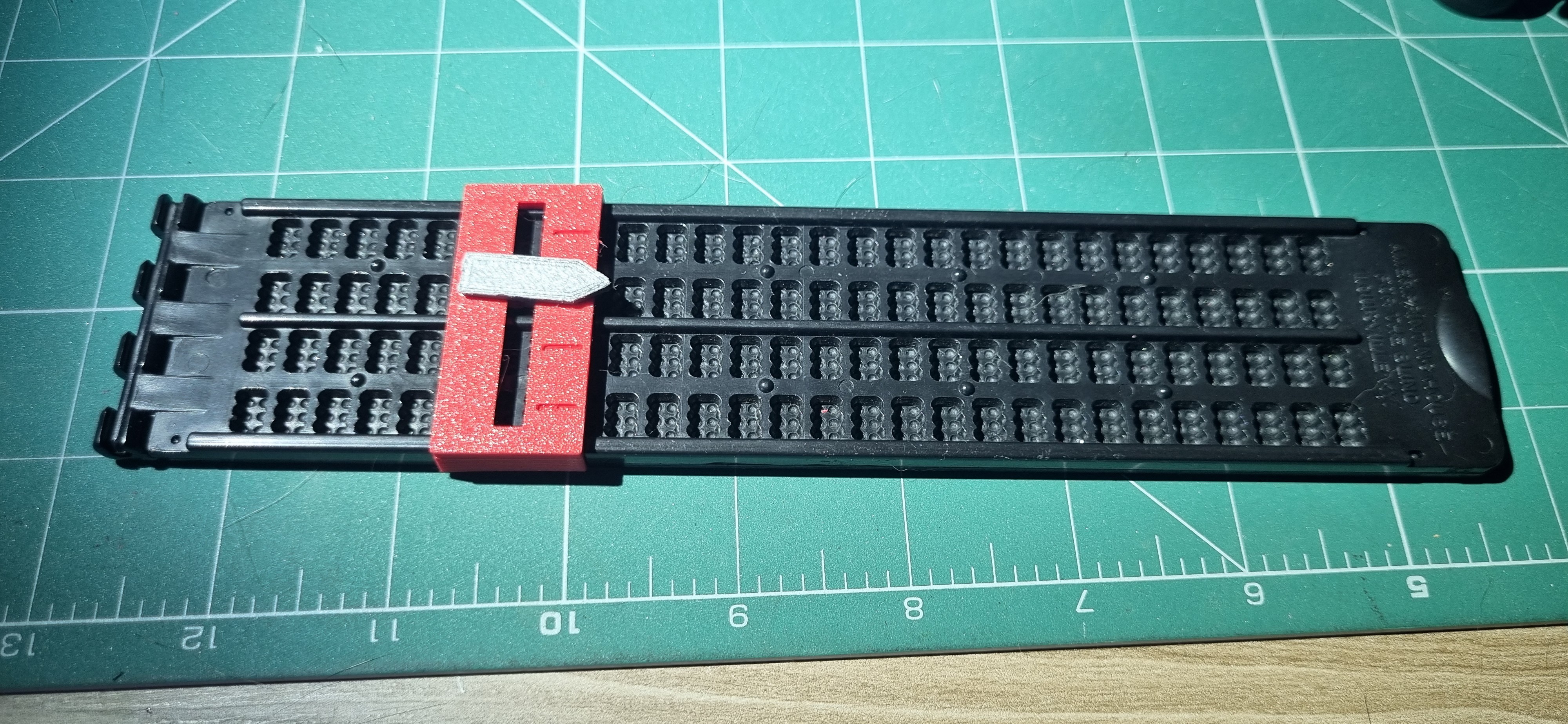 Braille Slater slidding tool