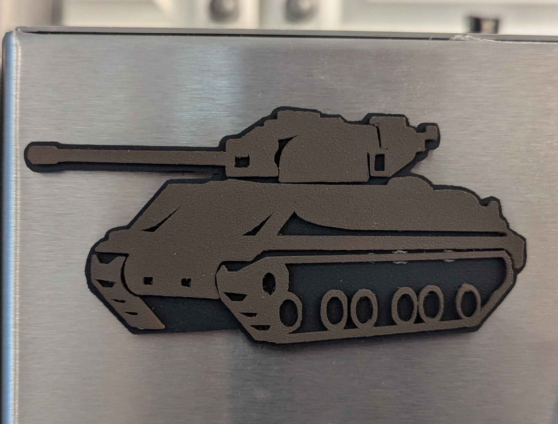 M4 Sherman Fridge Magnet