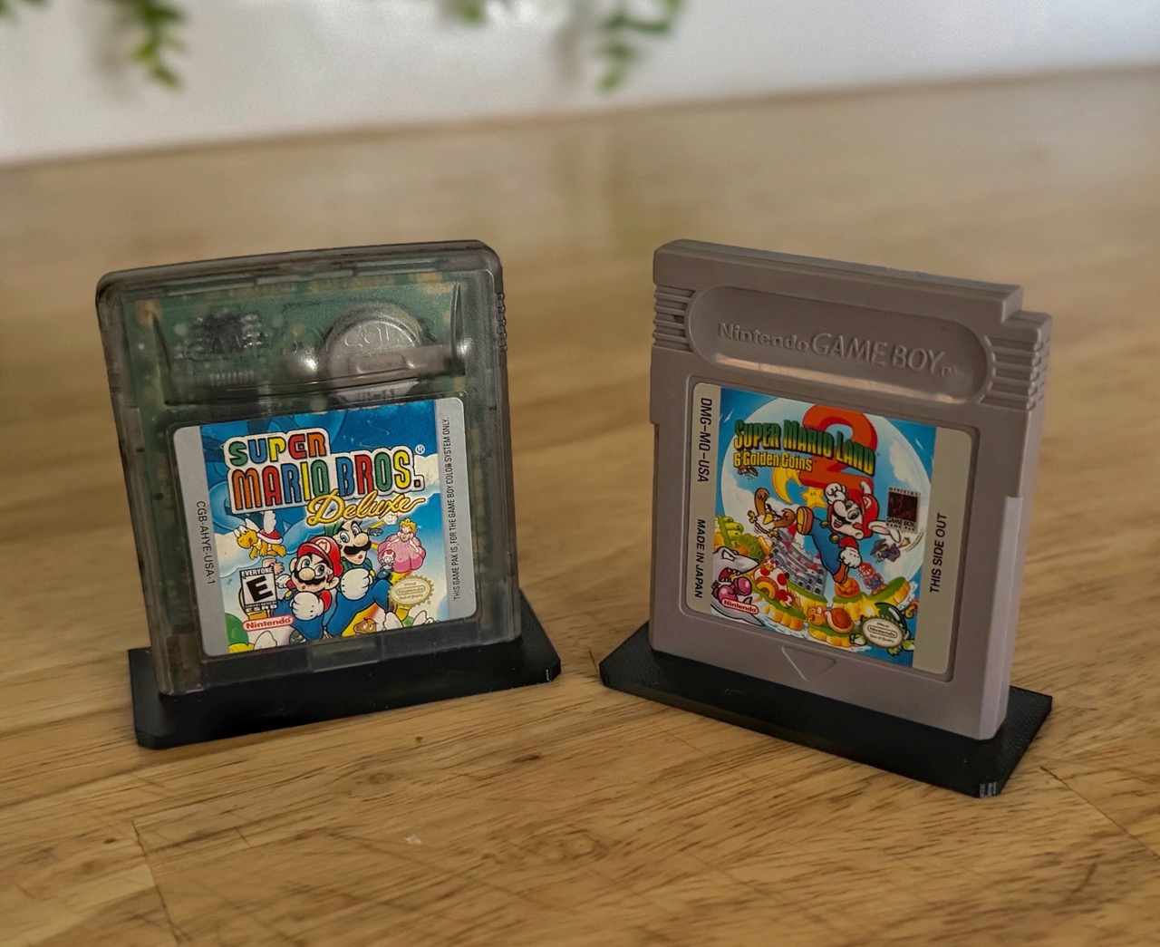 Gameboy Cartridge Stand