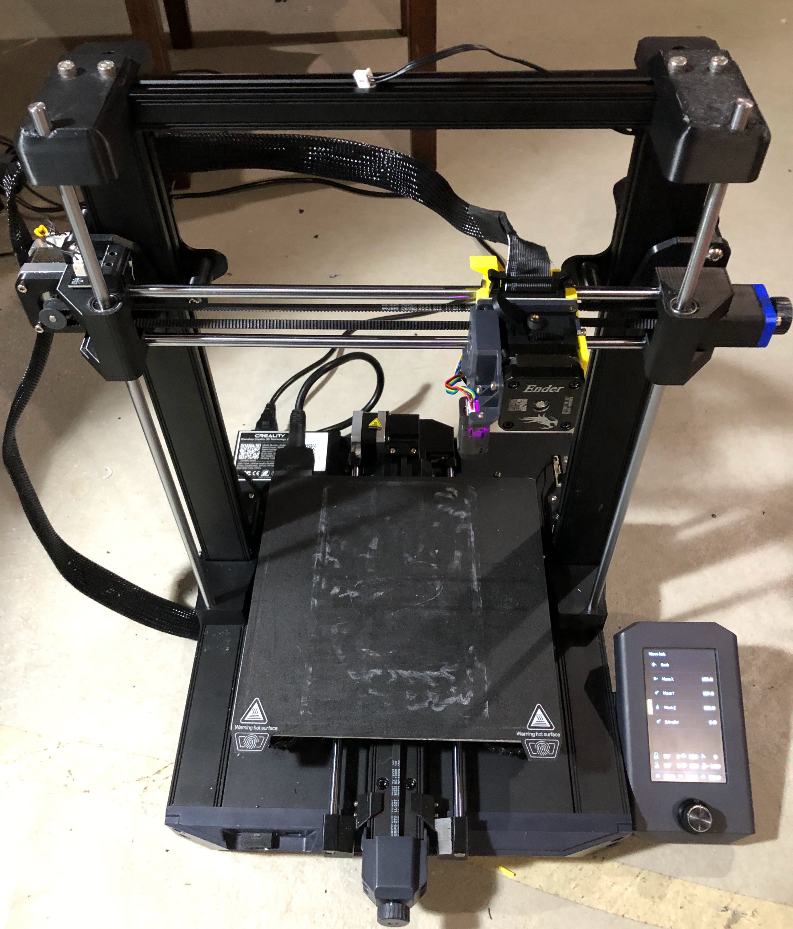 Ender 3 S1 Linear Rod Motion System