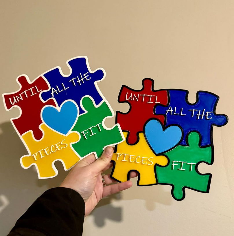 Autism Puzzle Sign