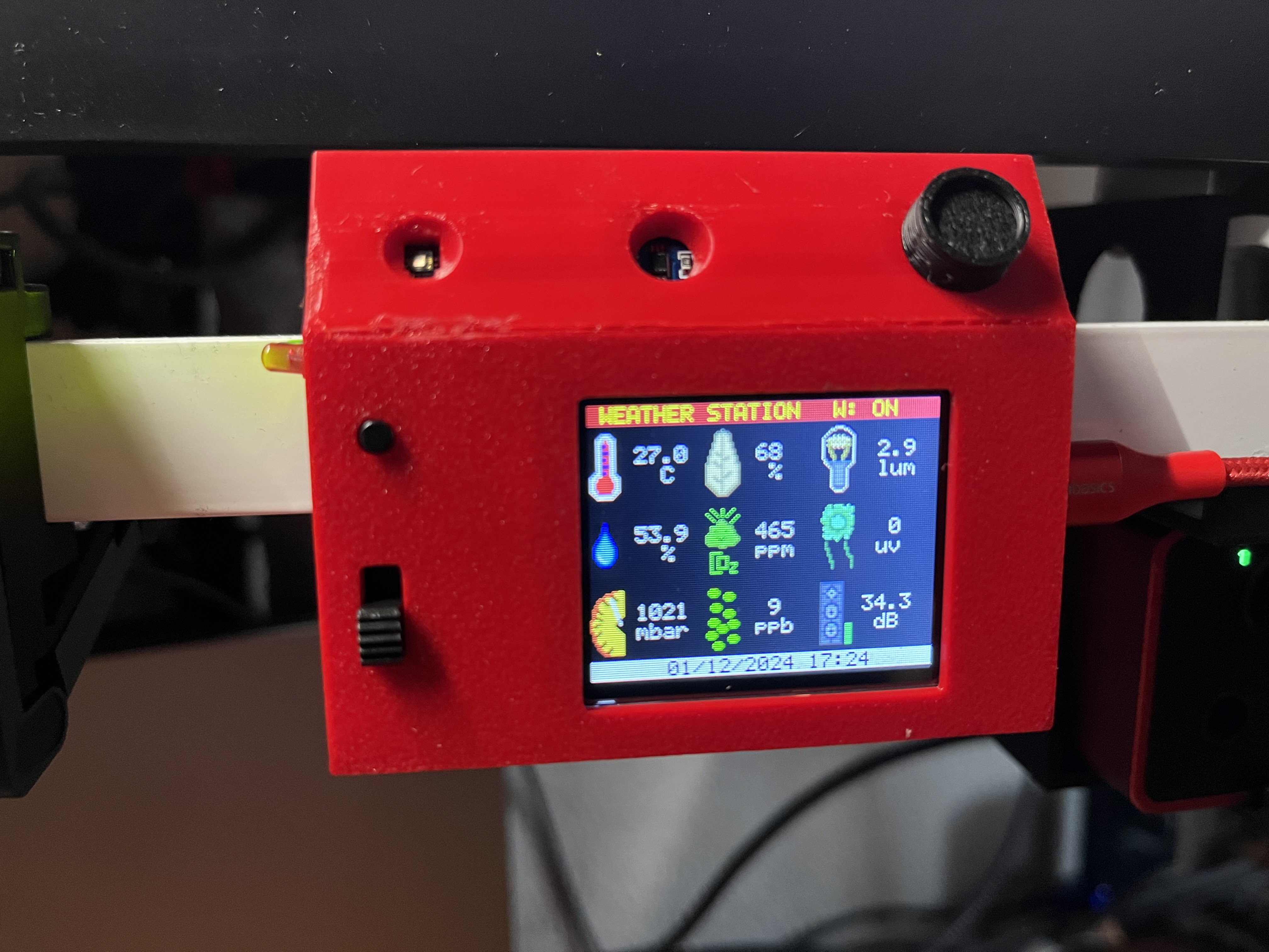Project Raspberry Pi Pico Gadget Weather Station