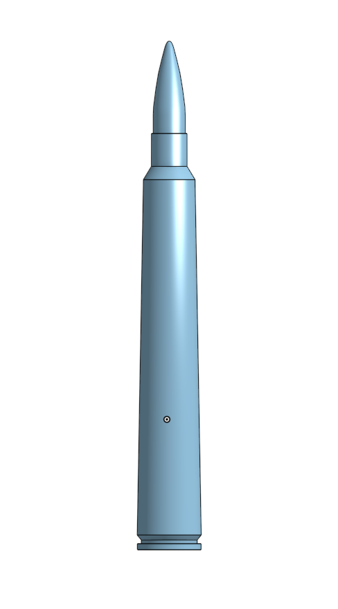7.92x107mm DS/7.92x107mm Polish Anti-tank Maroszek Cartridge