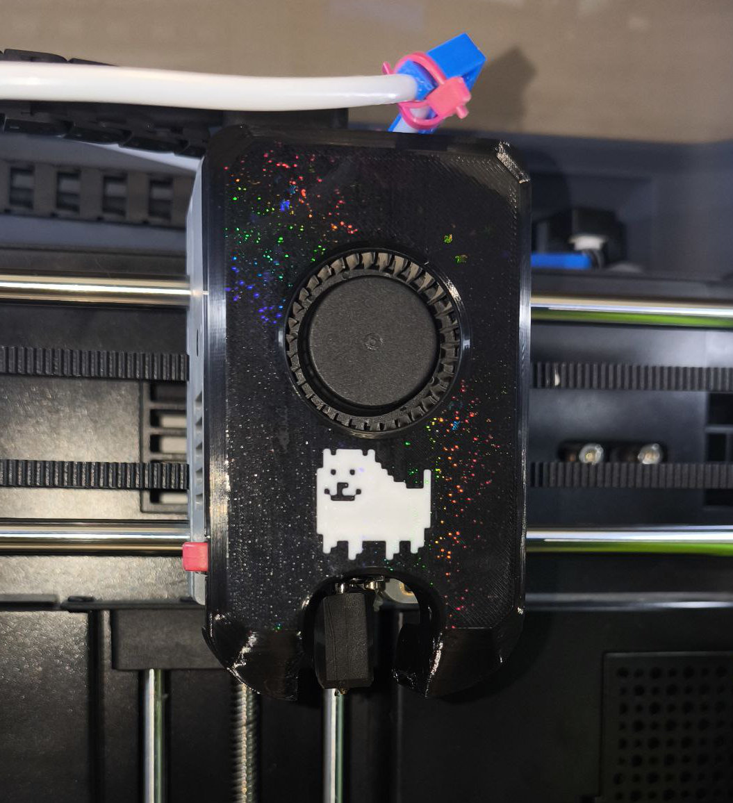 Annoying Dog part fan mod for Flashforge Adventurer 5m