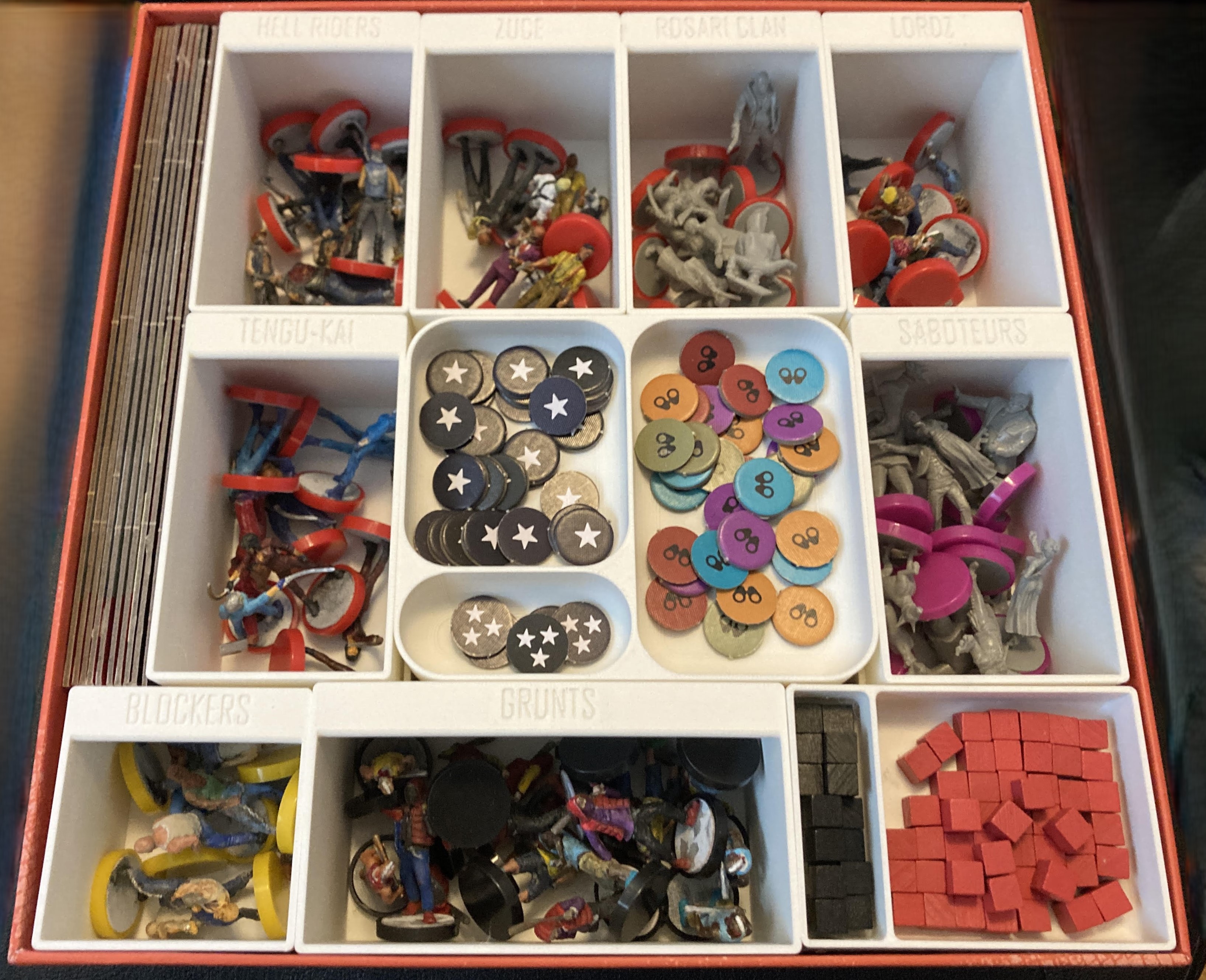 Vengeance Board Game Organizer