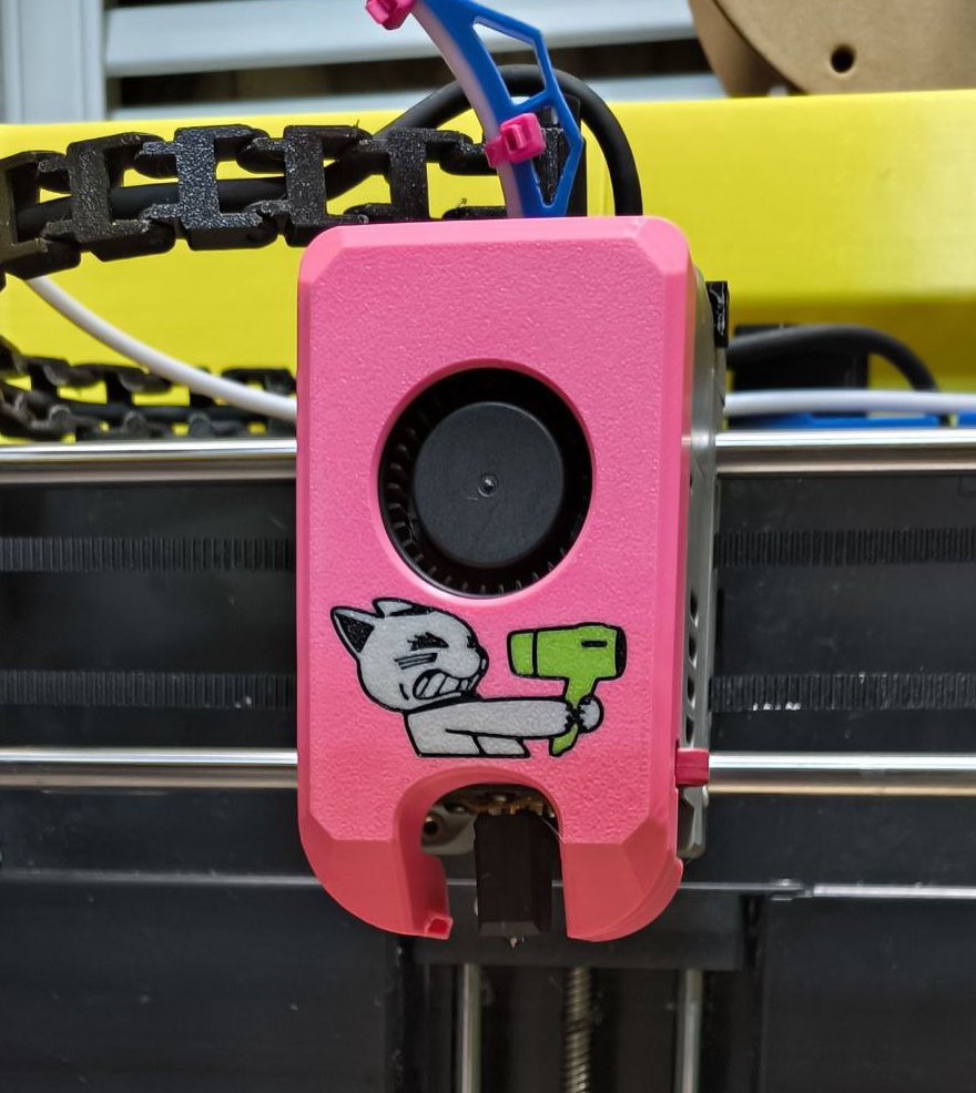 Granny Neko  part fan mod for Flashforge Adventurer 5m