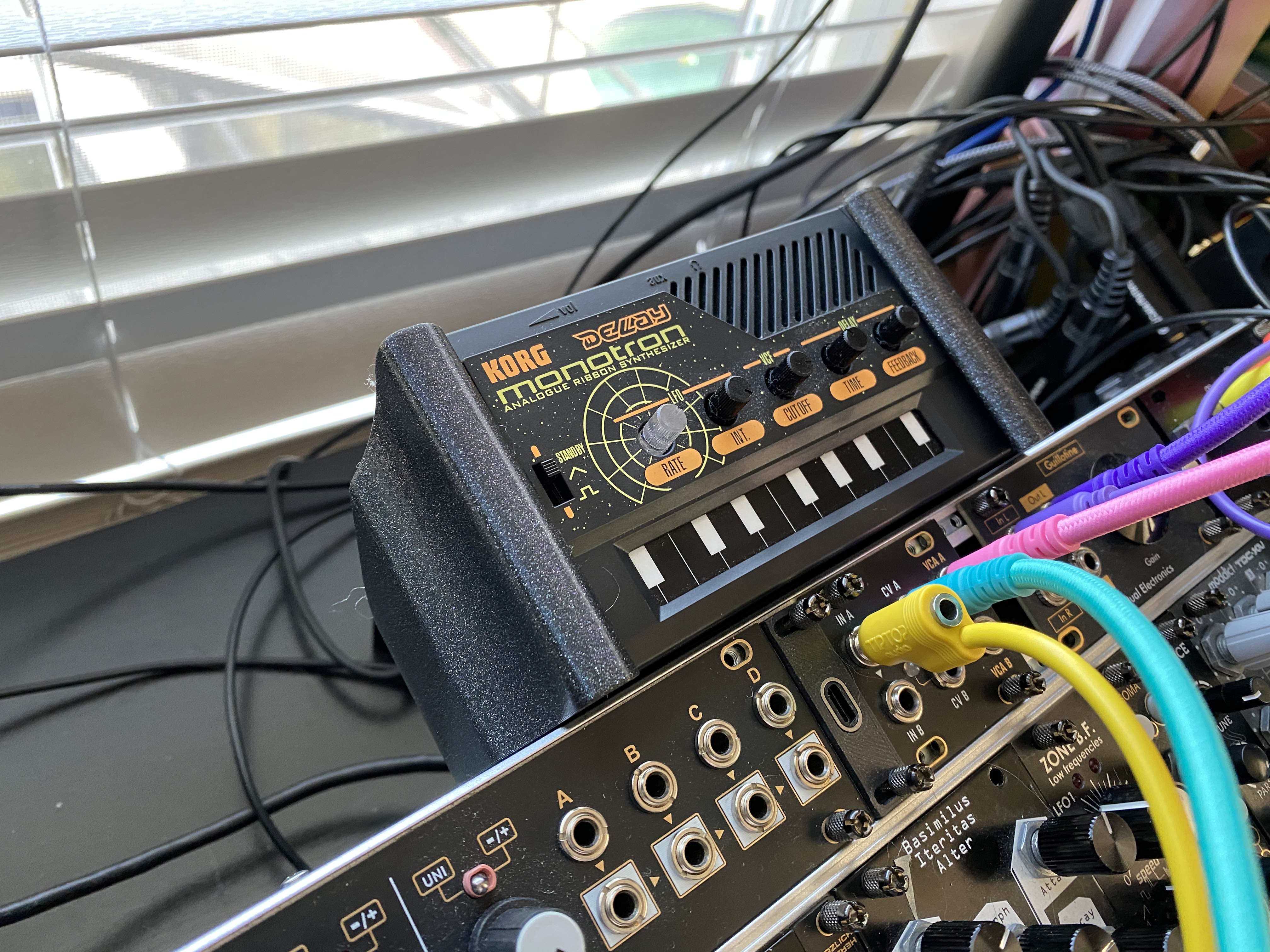 Korg Monotron Mount for Intellijel Performance Case Handle
