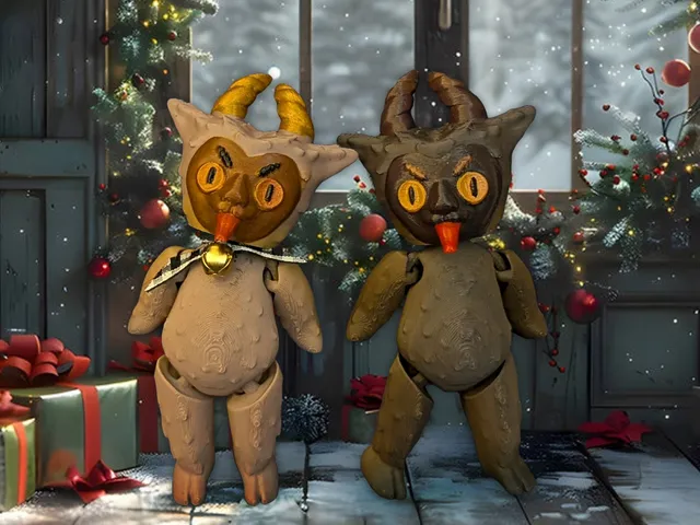 Krampus Krumpy Doll