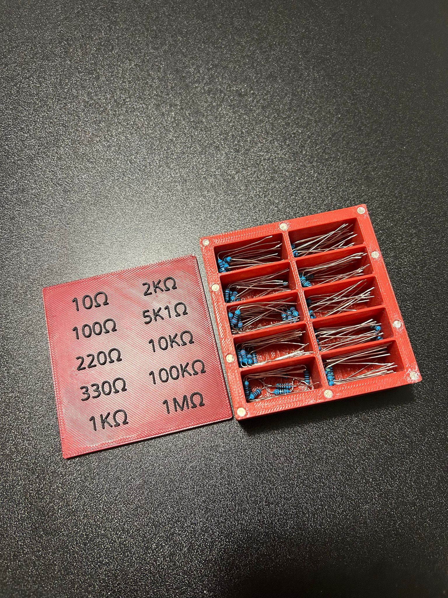 Tiny box for resistors — miniatura 3
