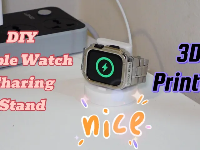Apple Watch Charging Stand with Cable Winder