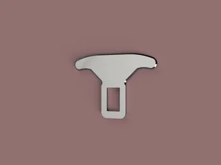 seat belt buckle / Sicherheitsgurtschnalle