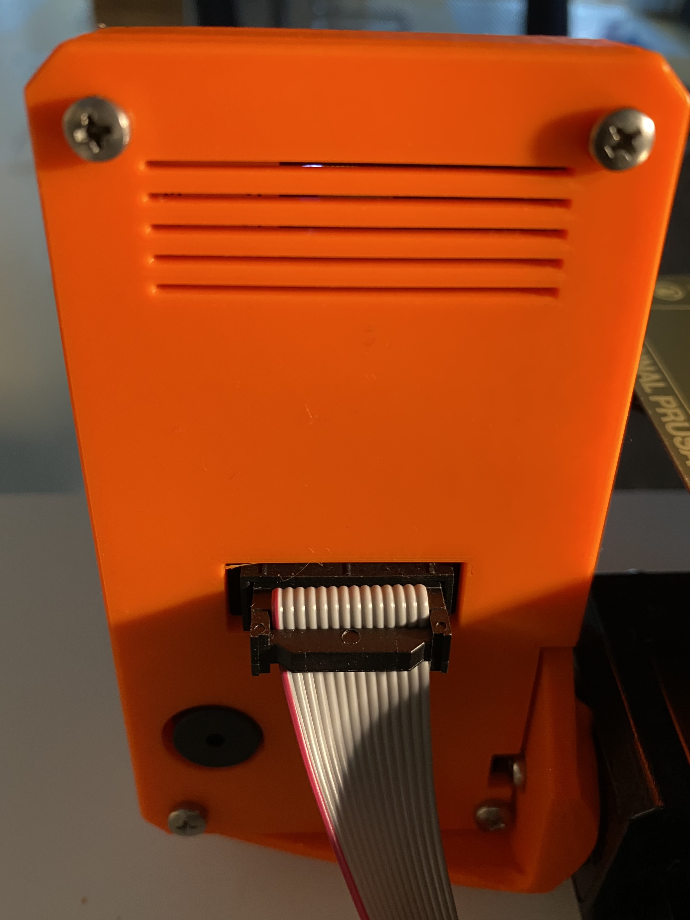 Prusa Mini Display backsite cover, zadní kryt