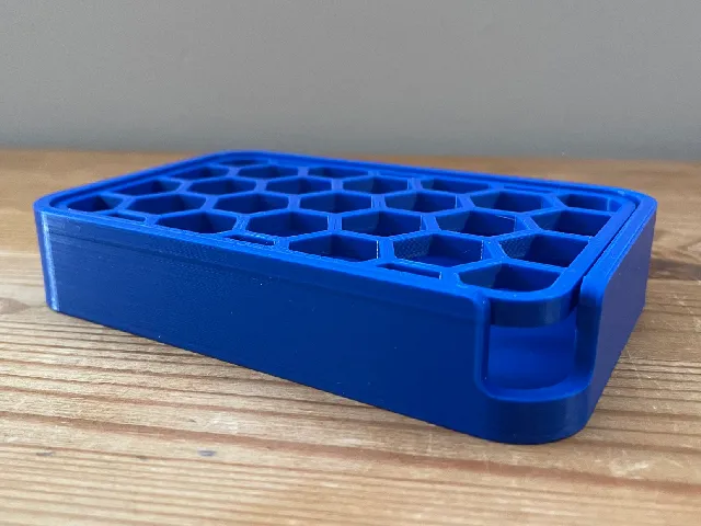Hexagon soap dish