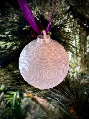 Voxel (block) Christmas Tree Bauble