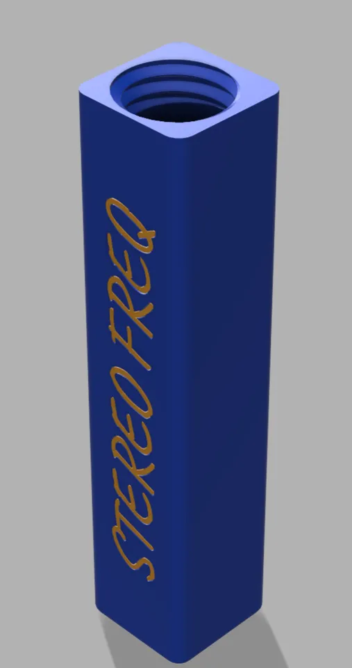 Square Tube Container by StereoFreq | Download free STL model ...