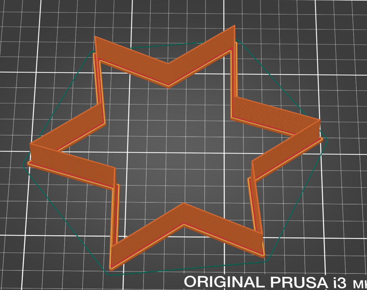 Big star cookie cutter