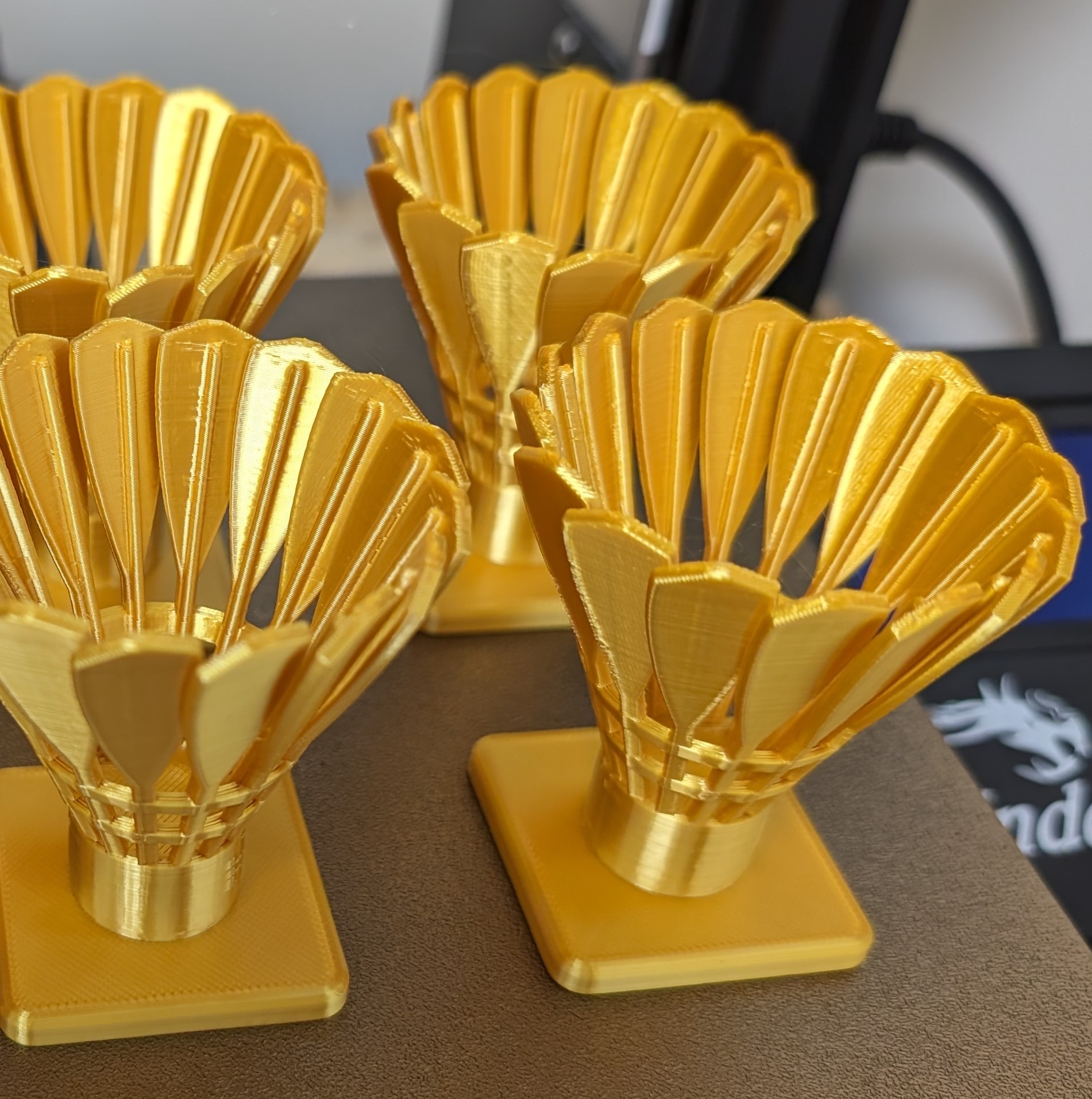 Badminton Trophy Reinforced Top