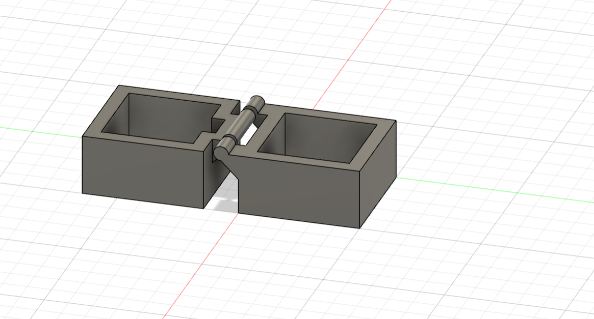 small box print in place