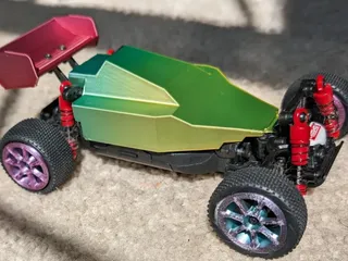 Mini Z Buggy Spoiler by ropesgames | Download free STL model