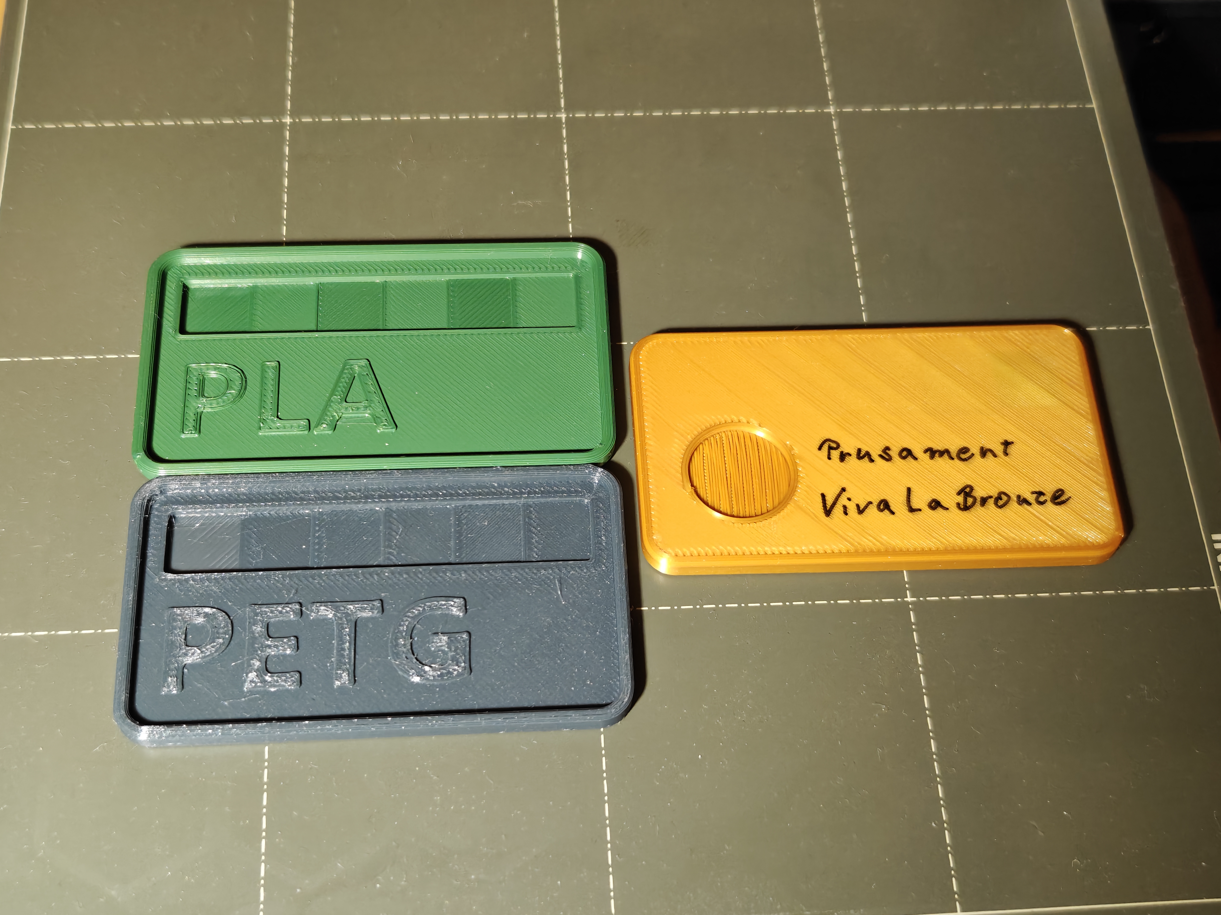 Filament Samples with Box