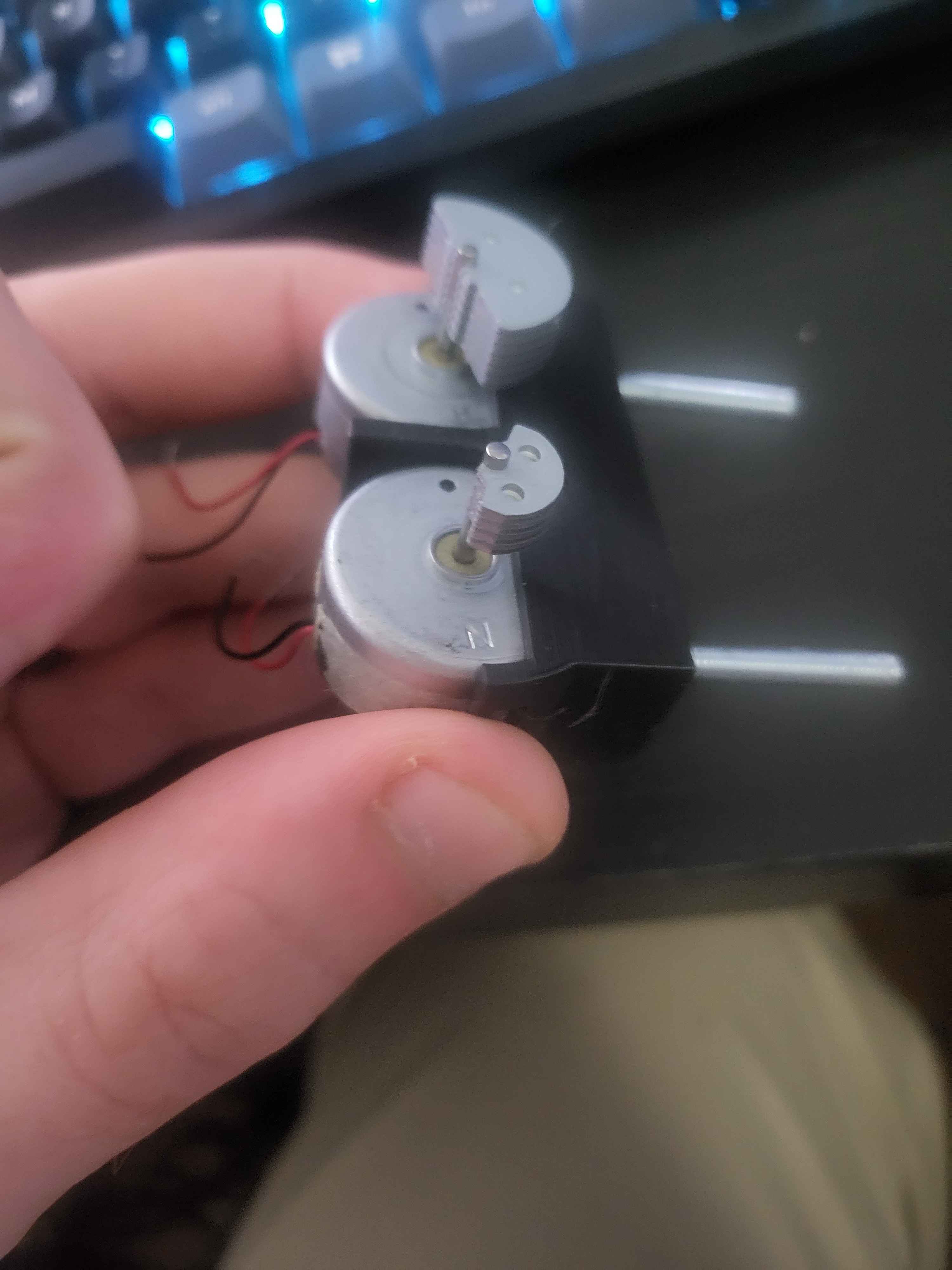 Pedal Haptic Motor Mount Prototype