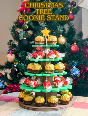 CHISTMAS TREE COOKIE STAND