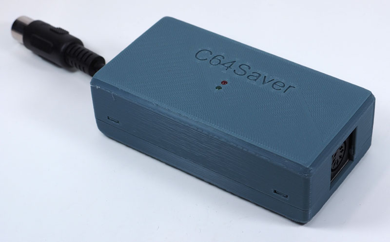 C64Saver bwack Adapterplatine & Gehäuse