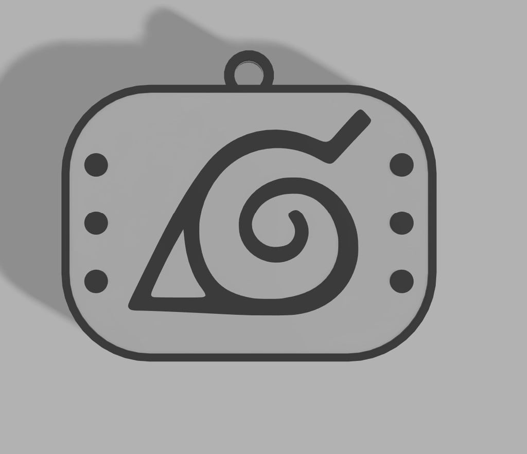 Konohagakure Christmas Ornament