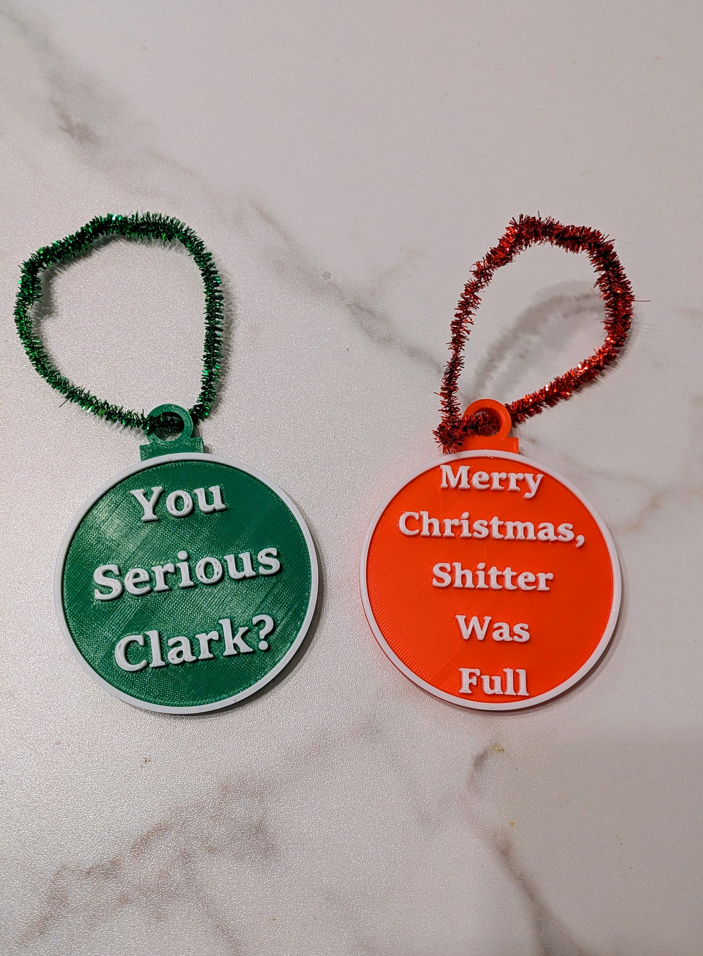 Christmas Vacation Ornaments