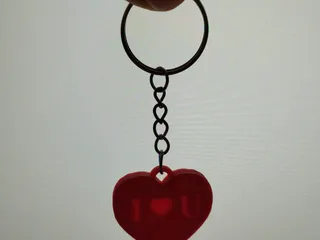 Heart Keychain with secret message by Rúben Ferraz | Download free STL ...