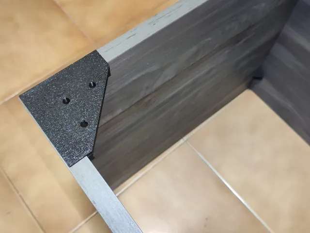 Escuadras para estante de pared