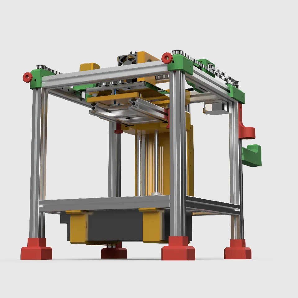 Anet XY Conversion (v2 Upgrade: NEW Z CONSTRUCTION) by ramba.zamba